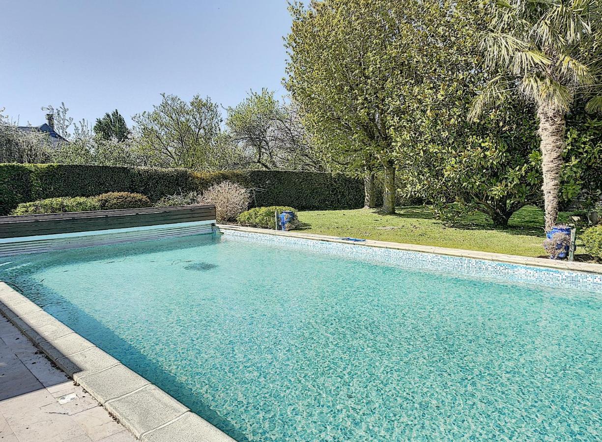 Gite De Charme "La Maison Saint-Leonard" Avec Piscine, Spa, Vue Sur Le Mont Saint-Michel Vains Dış mekan fotoğraf